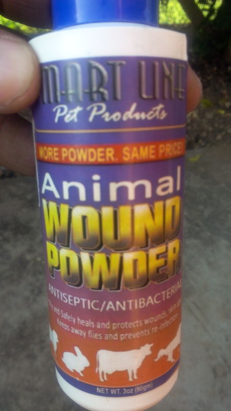 wound powder for dogs